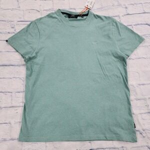 Superdry Studios T Shirt MENS SIZE 2XL Green Short Sleeve Causal